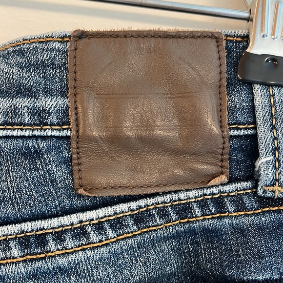 Driftwood Jackie Aztec Embroidered Distressed Skinny Jeans- 27 - Picture 7 of 8